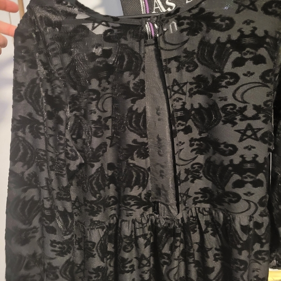 RARE NWT IRON FIST DRESS BAT ROYALTY DRESS - SIZE XL - Picture 3 of 8